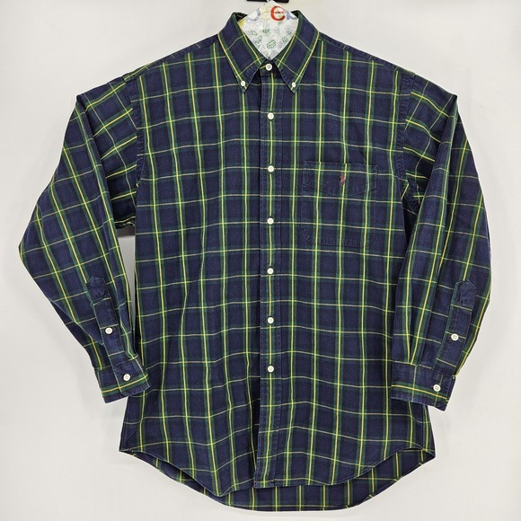 Ralph Lauren Other - Ralph Lauren‎ Shirt Mens Medium Button Down Plaid Long Sleeve M Casual Preppy